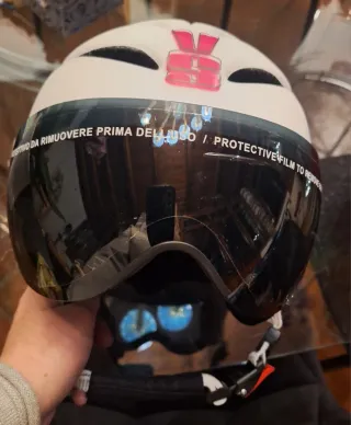 Casco Sci e Snowboard con Mascherina