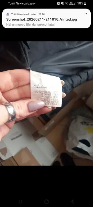 Piumino donna nero taglia XXXL Taglia 53