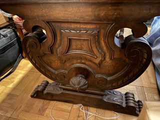 Mesa Castellana Antigua Madera