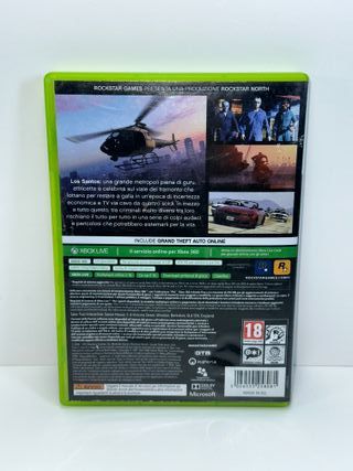 GTA 5 XBOX 360 ITA Grand Theft Auto V Microsoft