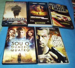 DVDs Vários Filmes Usados