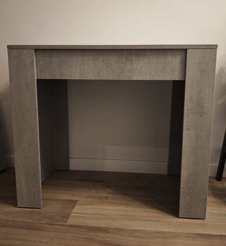 Mesa Consola Extensible Gris. Sevilla