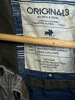 Chaqueta Casual Chico Verde Talla M