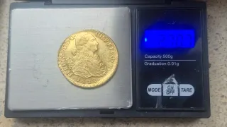 8 Escudos Oro Fernando VII 1812 FJ