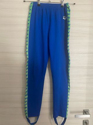Pantalone Sportivo Arena Vintage Blu/Verde Taglia