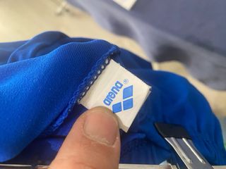 Pantalone Sportivo Arena Vintage Blu/Verde Taglia