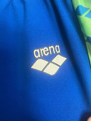 Pantalone Sportivo Arena Vintage Blu/Verde Taglia