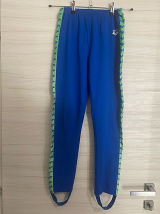 Pantalone Sportivo Arena Vintage Blu/Verde Taglia