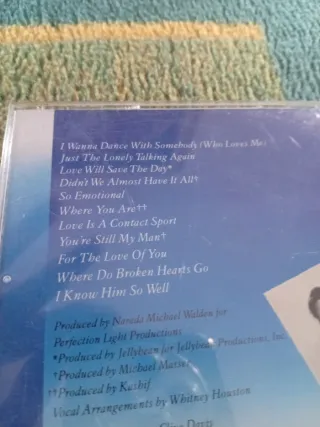 CD : Whitney Houston - Whitney (1987)