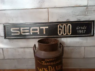 Cartel SEAT 600 Vintage