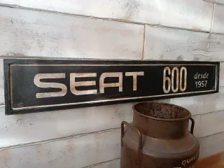Cartel SEAT 600 Vintage