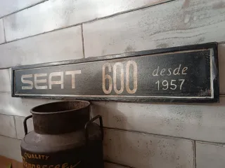 Cartel SEAT 600 Vintage