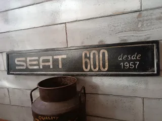 Cartel SEAT 600 Vintage