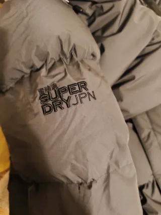 Anorak Superdry Gris oscuro