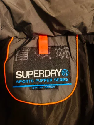 Anorak Superdry Gris oscuro