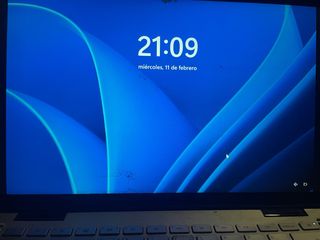 HP portátil plata y Gris