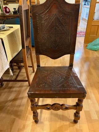 Mueble de salón madera maciza