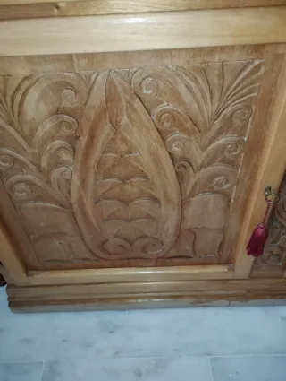 Mueble de salón de madera