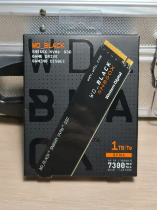 Disco SSD M.2 WD_BLACK SN850X 1TB NVMe Gen4