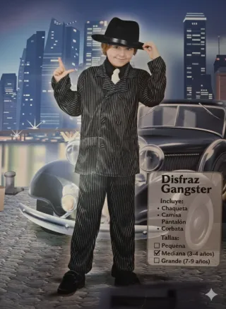 Disfraz Gangster Infantil