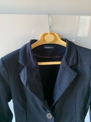 Blazer nero stile italiano tg S