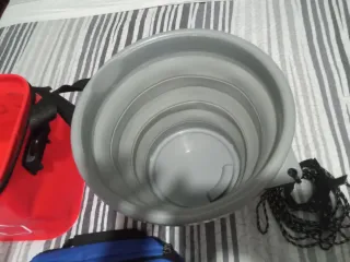 Bolsa pesca HART + Cubo plegable + Bolsa STORM