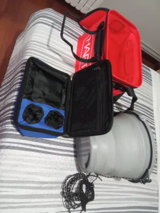 Bolsa pesca HART + Cubo plegable + Bolsa STORM