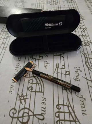 Caneta Pelikan M400 - Brown Tortoiseshell