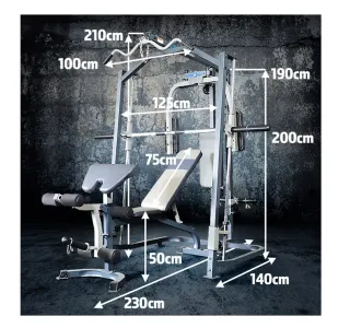 Palestra multifunzione Smith Machine