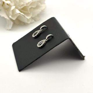 Pendientes de oro 18kt con esmeraldas y circonitas