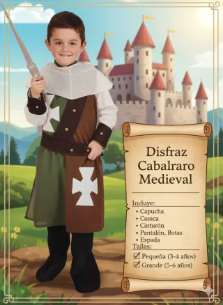 Disfraz de Caballero Medieval Infantil
