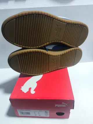 Zapatillas Puma Rickie Azul y Blanco