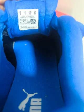 Zapatillas Puma Rickie Azul y Blanco