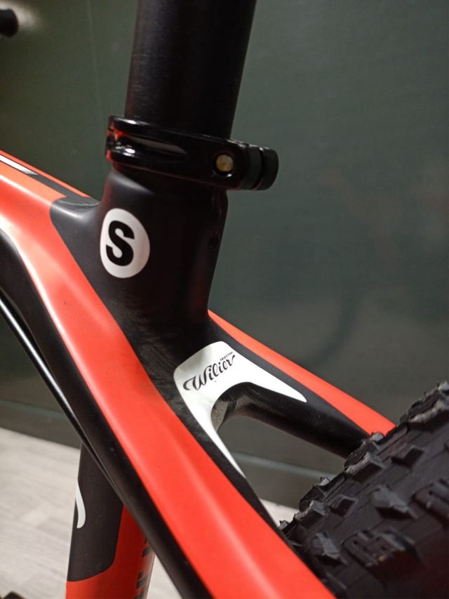 Bicicleta Montaña Wilier 501 talla s Roja/Negra