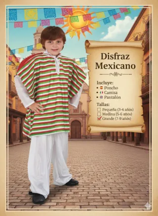 Disfraz Mexicano Infantil