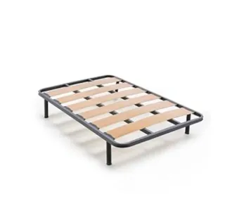 Rete doghe larghe in metallo e legno