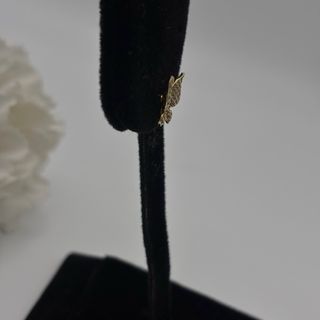 Pendientes Mariposa Oro 18kt con Circonitas