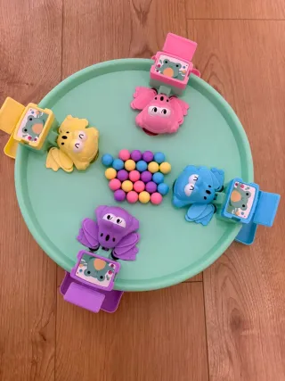 Juego de mesa tragabolas de Miniso