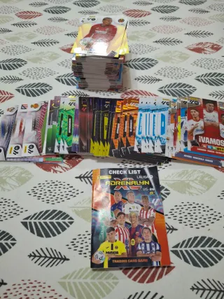 Lote 203 Cromos Adrenalyn 2025-26 Sin Repetir
