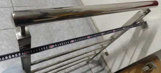 Puerta barrotes acero inoxidable 316