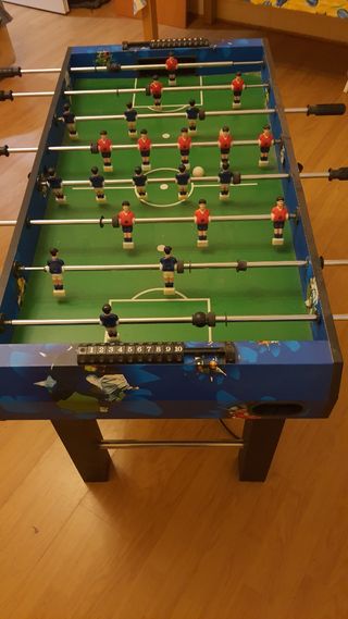 Futbolín, mesa multijuegos
