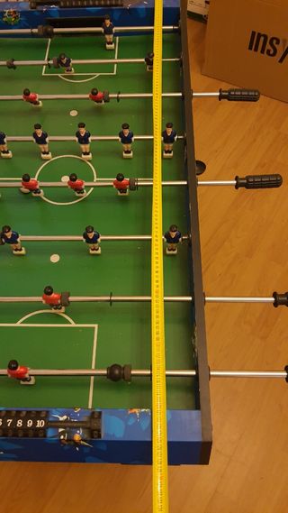 Futbolín, mesa multijuegos