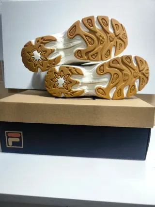 Zapatillas Fila Actix Retro Beige/Blanco