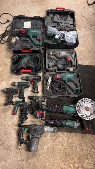 Lote Herramientas Eléctricas Parkside y Bosch