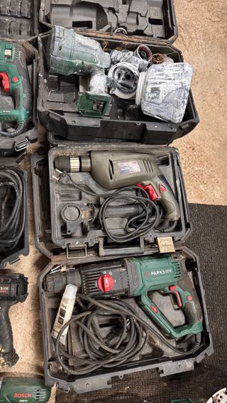 Lote Herramientas Eléctricas Parkside y Bosch