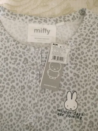 Pijama Miffy Mujer Women'secret Gris