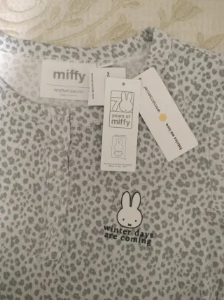 Pijama Miffy Mujer Women'secret Gris