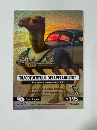 Set completo carte Nucleari Brainrot Serie alfa