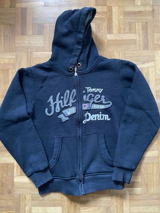 Sudadera Cremallera Tommy Hilfiger Denim Talla S