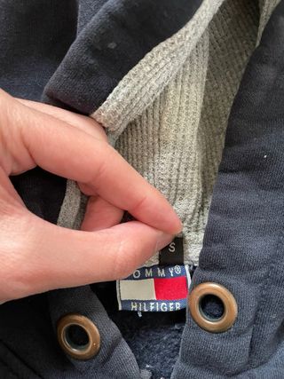 Sudadera Cremallera Tommy Hilfiger Denim Talla S